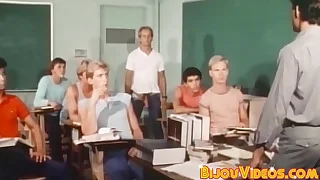 Vintage gay studs screwing bareback until hot cum erupts